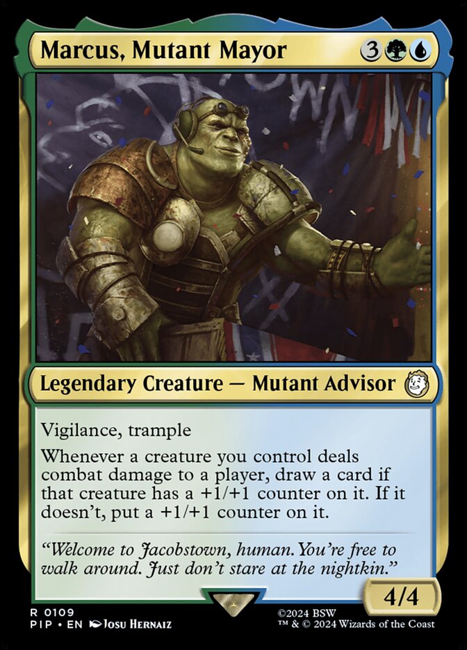 Marcus, Mutant Mayor - Foil