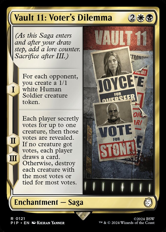 Vault 11: Voters Dilemma - Foil