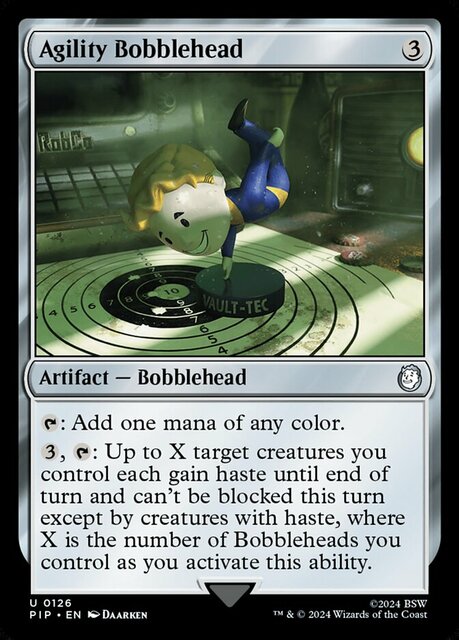 Agility Bobblehead - Foil