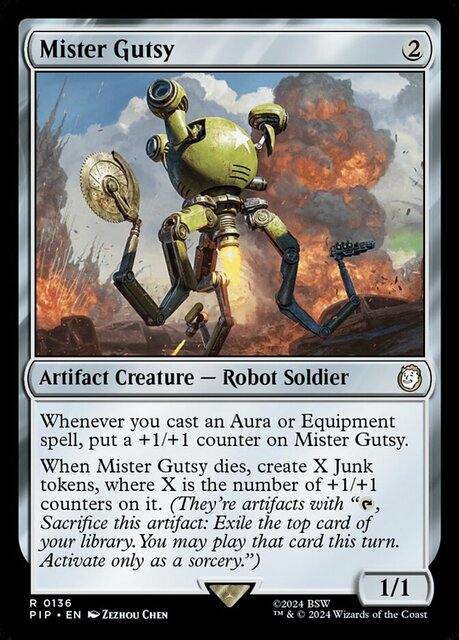 Mister Gutsy - Foil