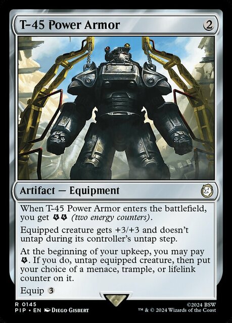 T-45 Power Armor - Foil