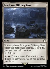 Mariposa Military Base - Foil