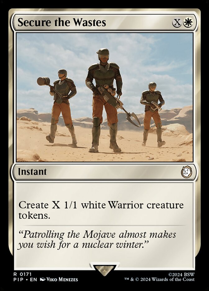 Secure the Wastes - Foil