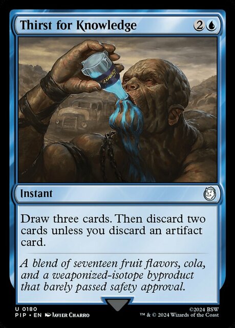 Thirst for Knowledge - Foil