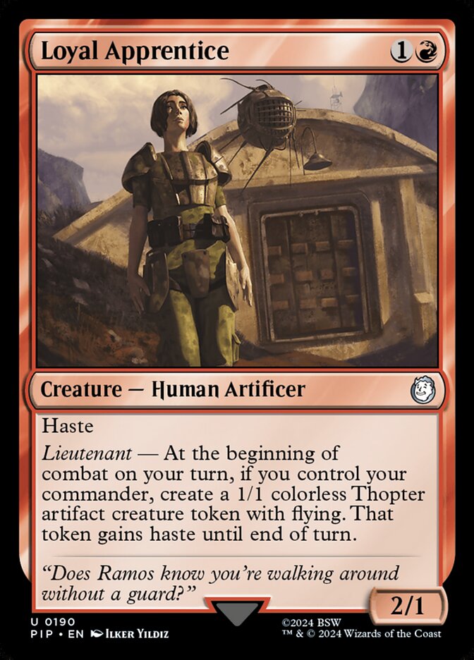 Loyal Apprentice - Foil