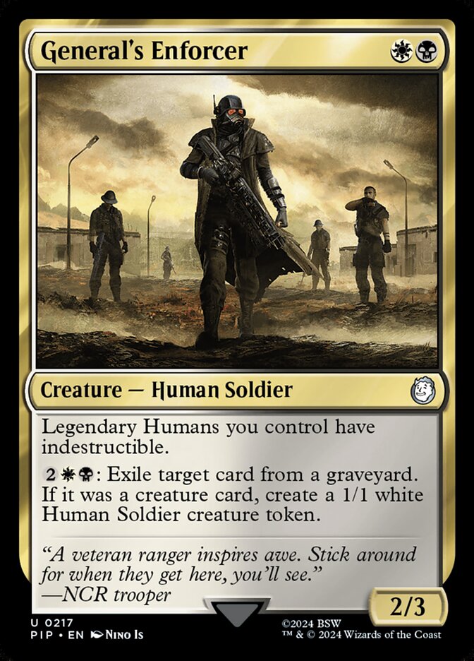 Generals Enforcer - Foil