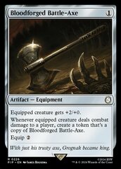 Bloodforged Battle-Axe - Foil