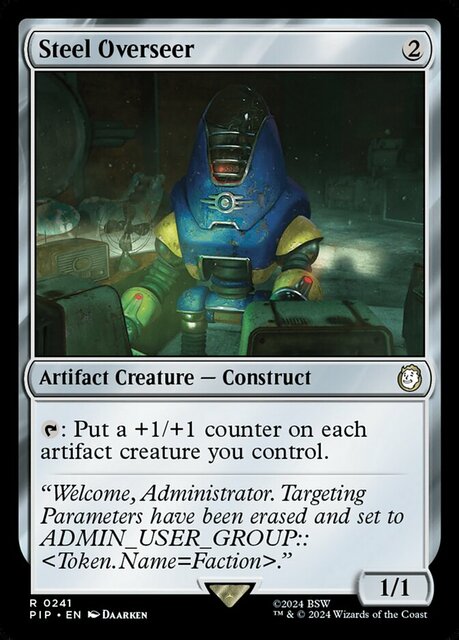 Steel Overseer - Foil