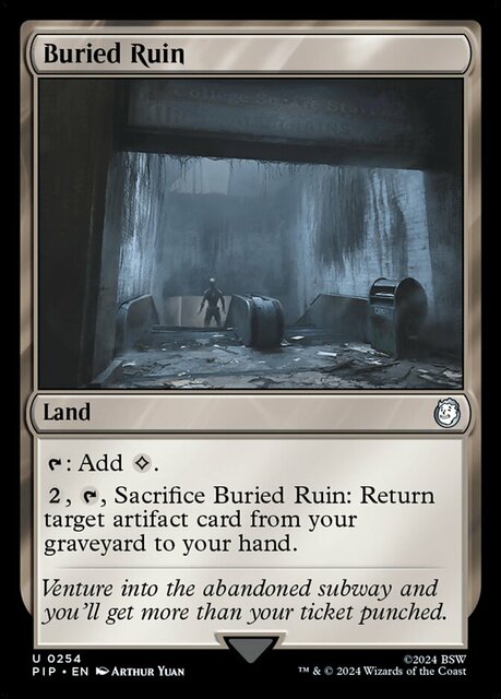 Buried Ruin - Foil