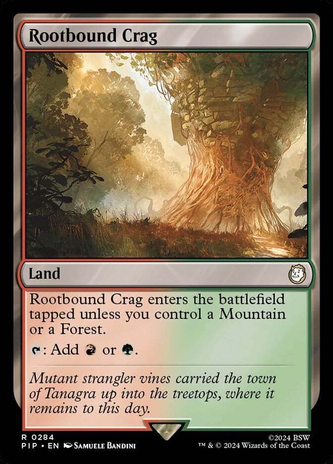 Rootbound Crag - Foil