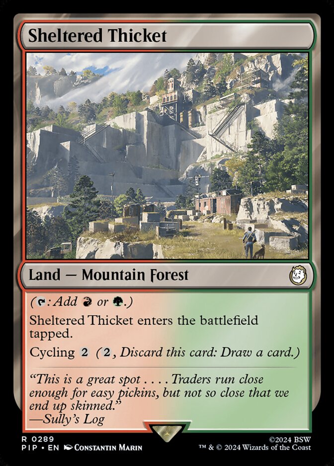 Sheltered Thicket - Foil