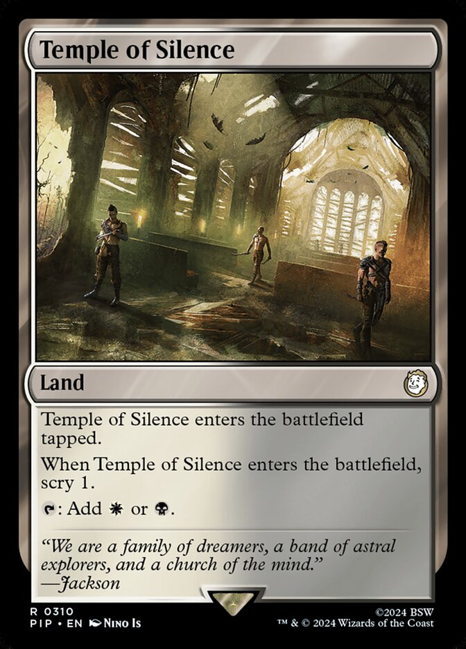 Temple of Silence - Foil