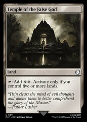 Temple of the False God - Foil