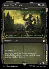 West Tek Tyrant - Grave Titan - Foil - Showcase