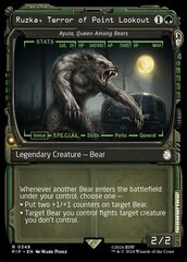 Ruzka, Terror of Point Lookout - Ayula, Queen Among Bears - Foil - Showcase