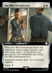 Pre-War Formalwear - Foil - Extended Art