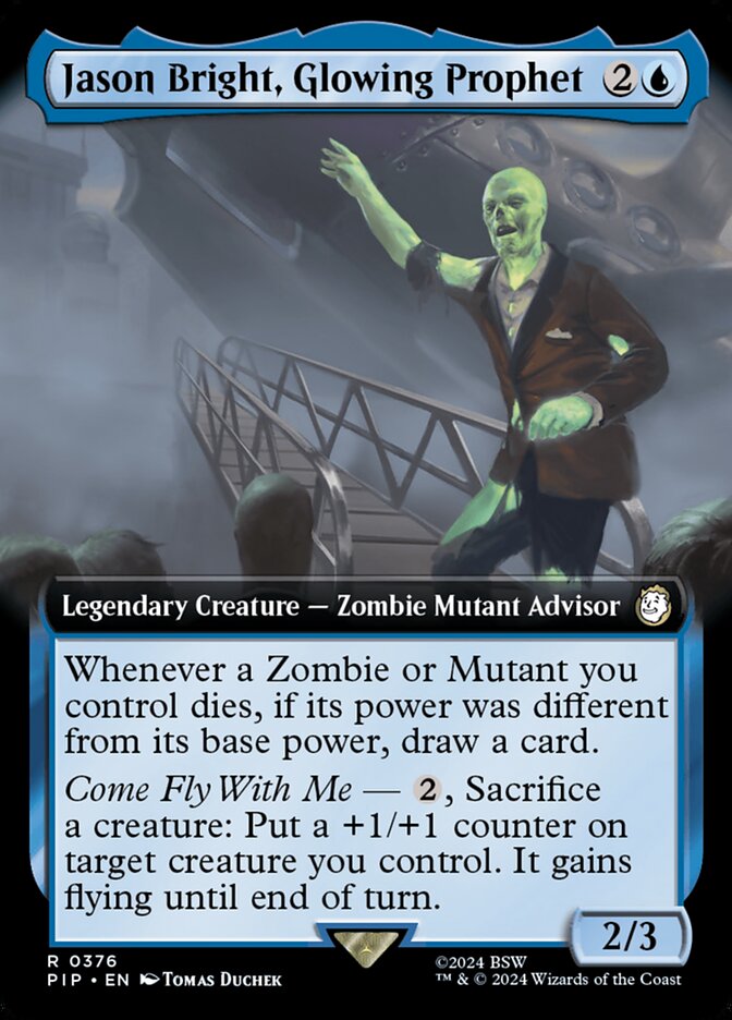 Jason Bright, Glowing Prophet - Extended Art