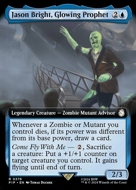 Jason Bright, Glowing Prophet - Extended Art