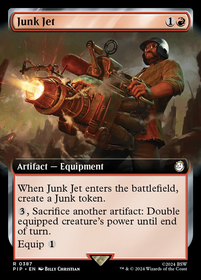 Junk Jet - Extended Art