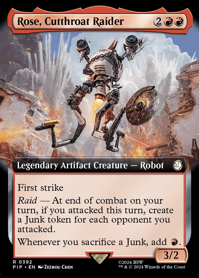 Rose, Cutthroat Raider - Extended Art