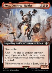 Rose, Cutthroat Raider - Foil - Extended Art