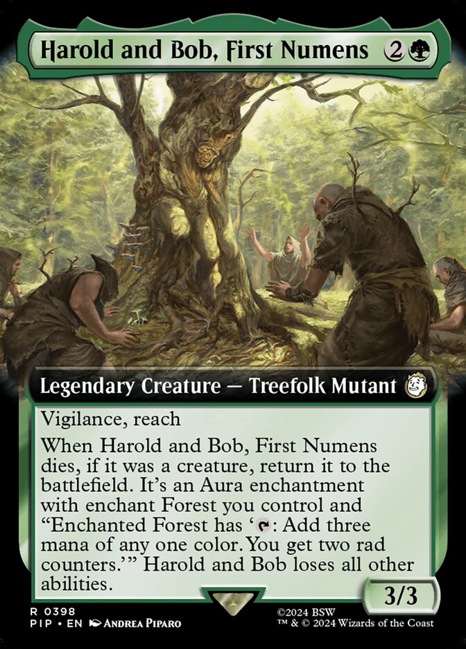 Harold and Bob, First Numens - Extended Art