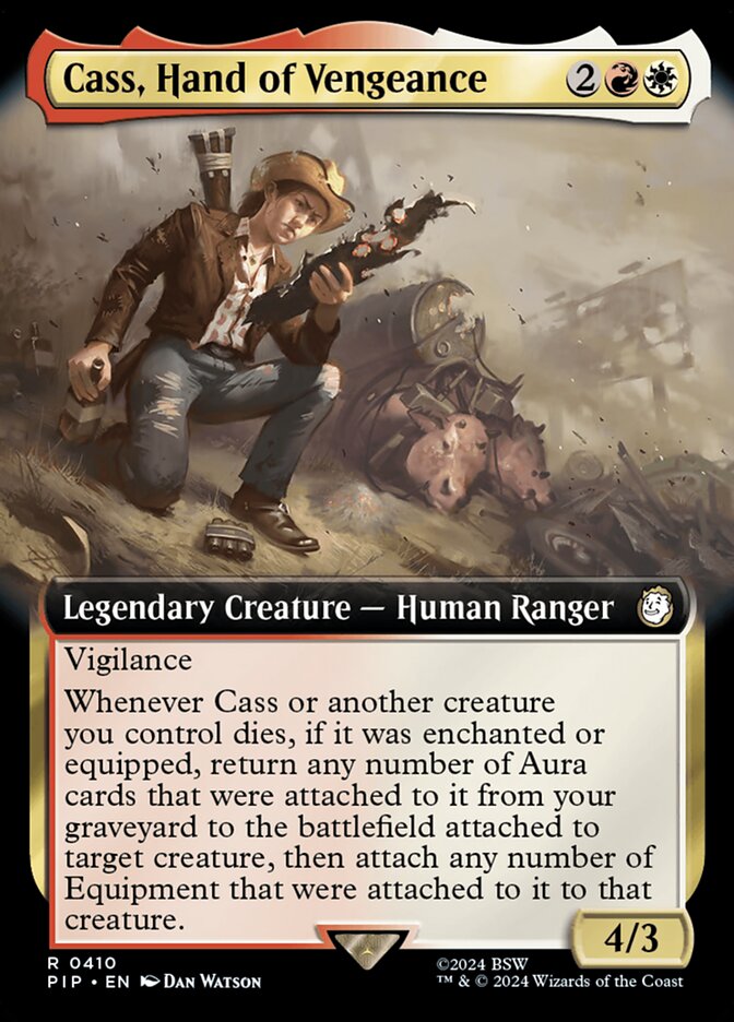 Cass, Hand of Vengeance - Foil - Extended Art