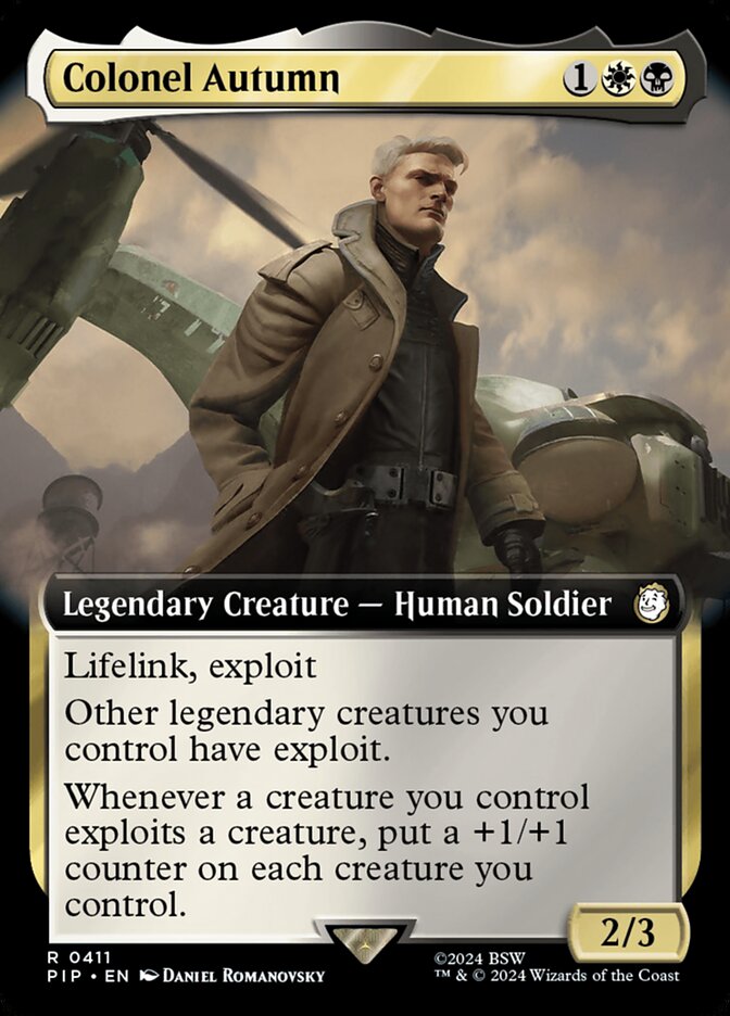 Colonel Autumn - Foil - Extended Art