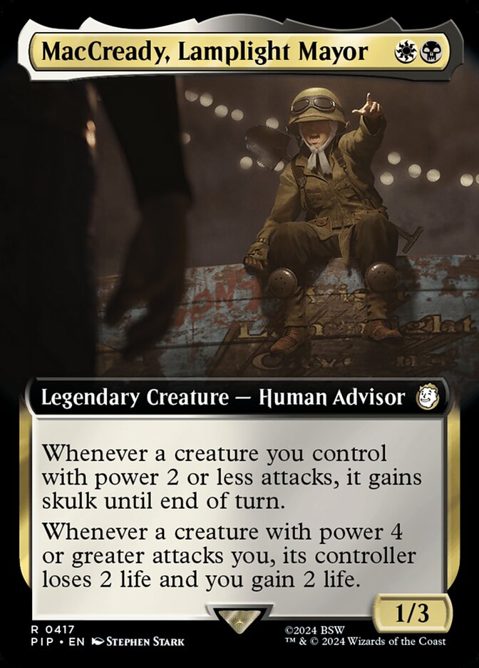 MacCready, Lamplight Mayor - Foil - Extended Art