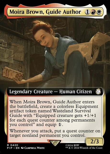 Moira Brown, Guide Author - Extended Art