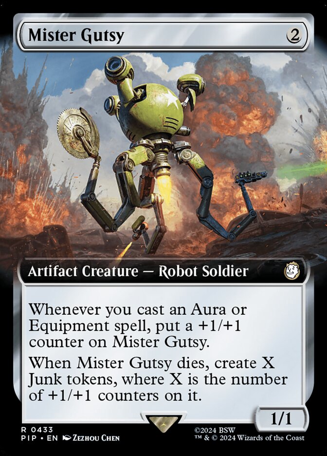 Mister Gutsy - Foil - Extended Art