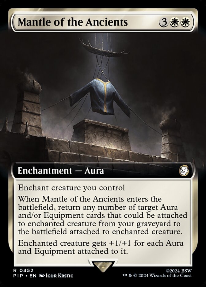 Mantle of the Ancients - Foil - Extended Art