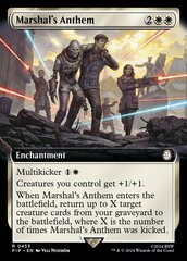 Marshal's Anthem (0453) (Extended Art) - Foil