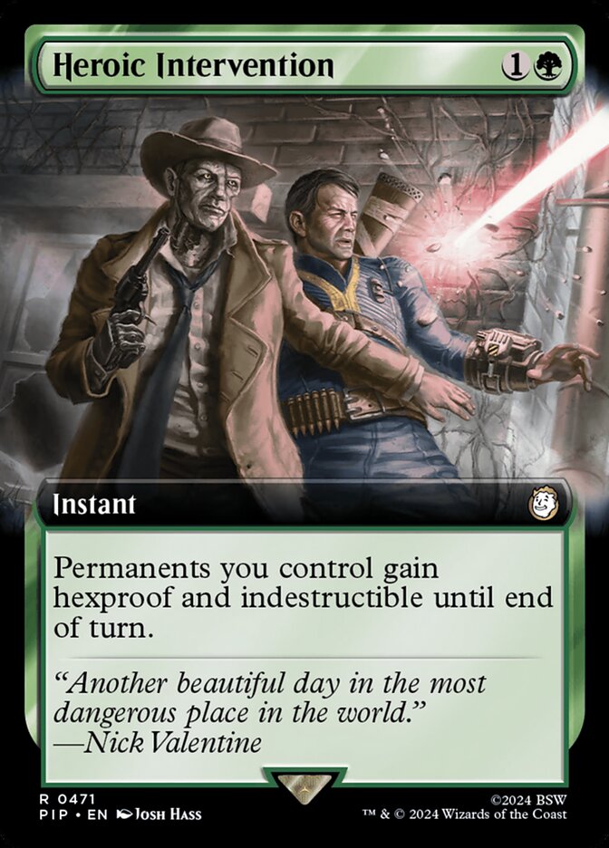 Heroic Intervention - Extended Art