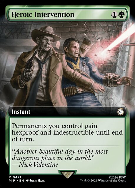 Heroic Intervention - Extended Art