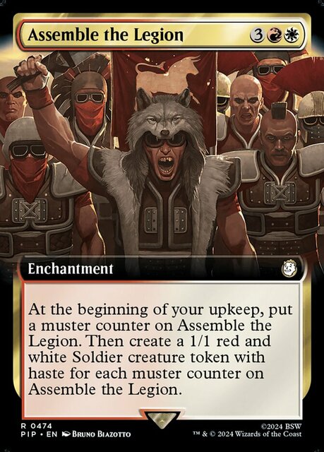 Assemble the Legion - Foil - Extended Art