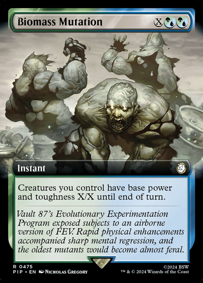 Biomass Mutation - Extended Art