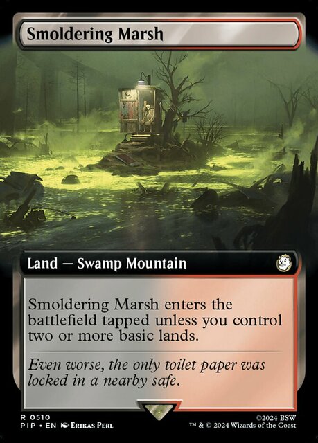 Smoldering Marsh - Extended Art