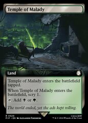 Temple of Malady - Foil - Extended Art