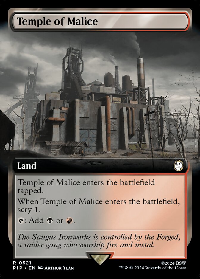 Temple of Malice - Extended Art