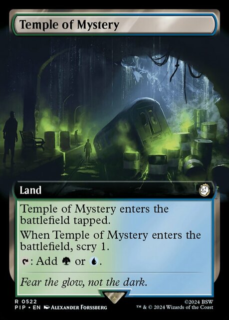 Temple of Mystery - Extended Art