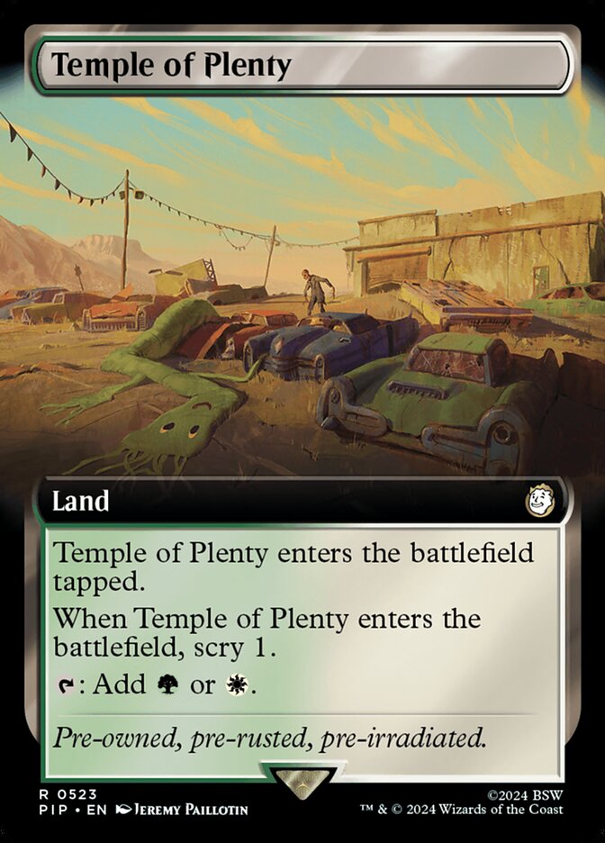 Temple of Plenty - Extended Art