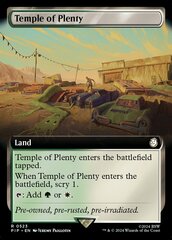 Temple of Plenty - Foil - Extended Art