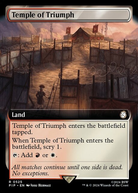 Temple of Triumph - Extended Art