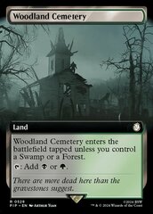 Woodland Cemetery - Foil - Extended Art