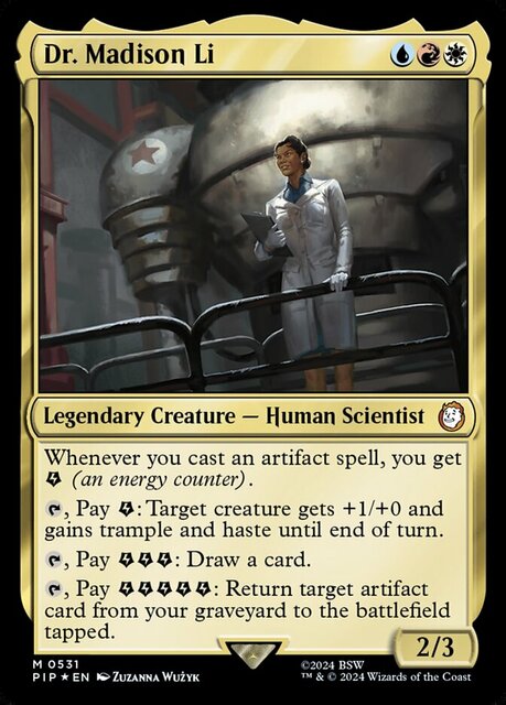 Dr. Madison Li - Surge Foil