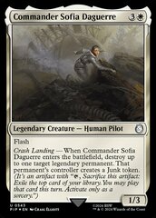 Commander Sofia Daguerre - Surge Foil