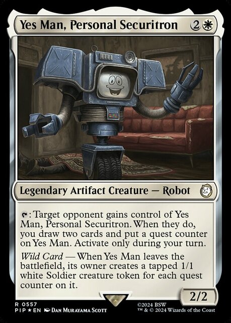 Yes Man, Personal Securitron - Surge Foil