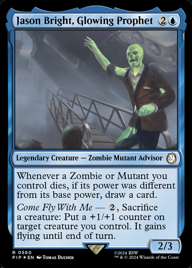 Jason Bright, Glowing Prophet - Surge Foil