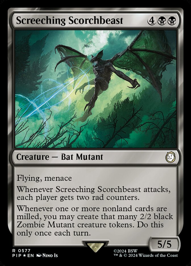 Screeching Scorchbeast - Surge Foil